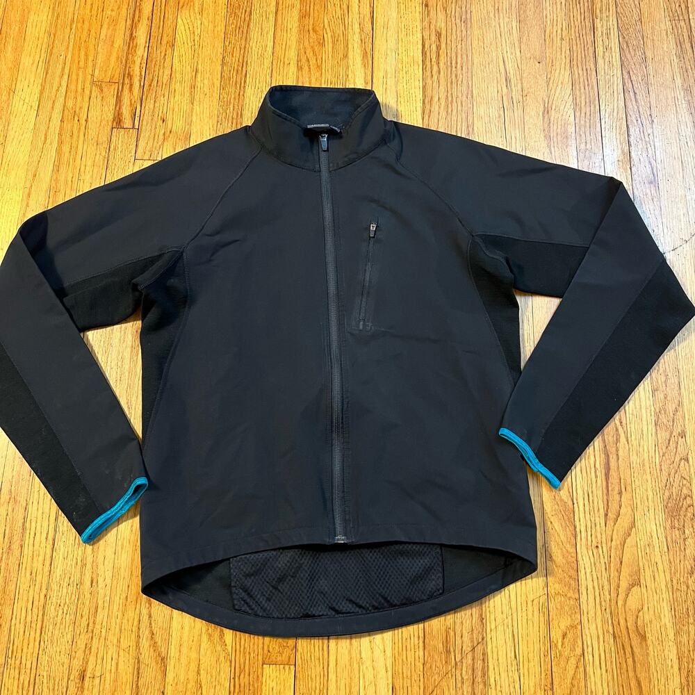 IBEX Jacket Womens Medium Zip Long Sleeve Outdoors Merino Wool Blend Climawool *